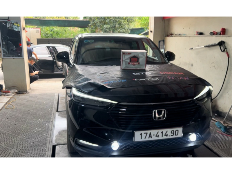 Độ đèn nâng cấp ánh sáng Honda HRV